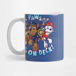 Evolution Paws (bold) Kids T- gift Mug